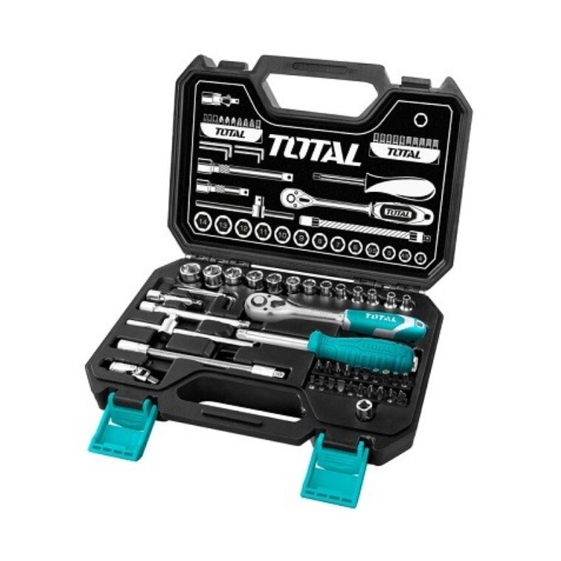 45-Piece 1/4″ Socket Set