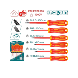 6-Piece Insulated Screwdriver Set